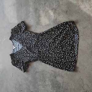 Black Floral Sundress